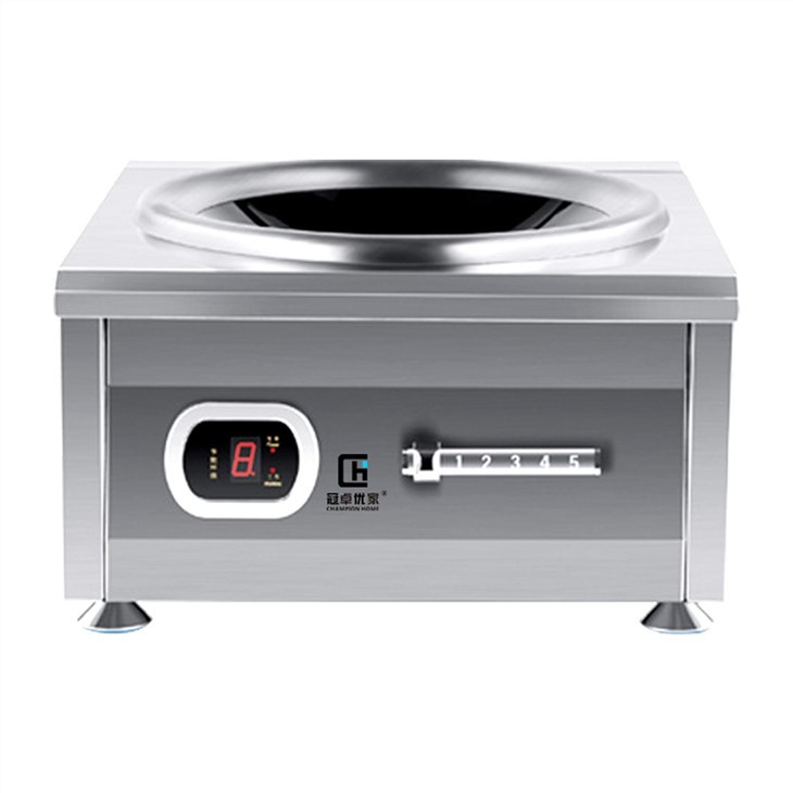 201 stainless steel commercial electric induction cooktop