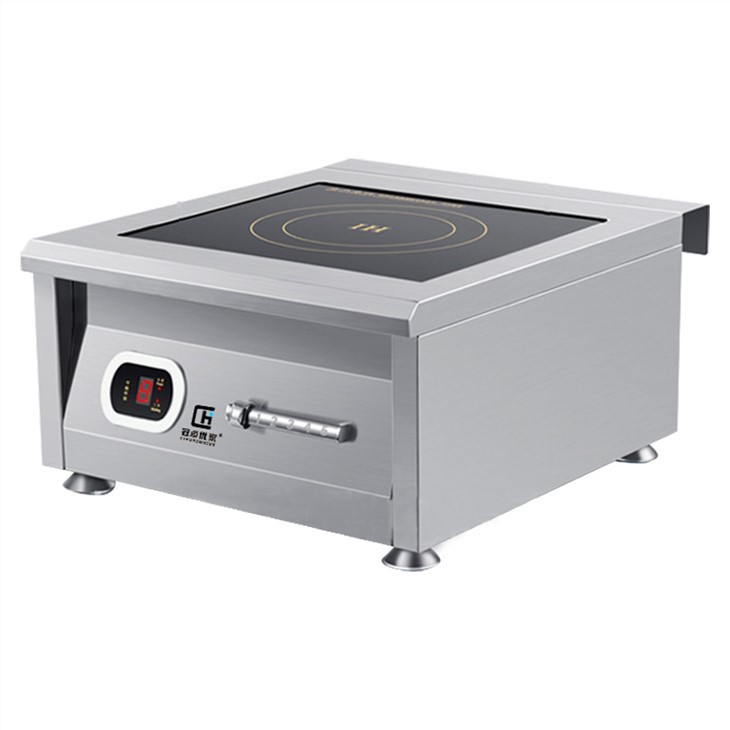 201 stainless steel commercial electric induction cooktop22