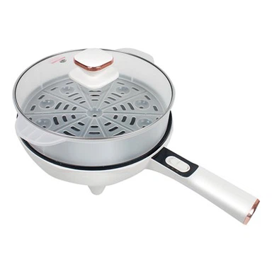 Mini-Elektropfanne mit Dampfgarer