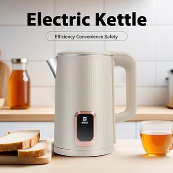 Schneller kochender elektrischer Wasserkocher